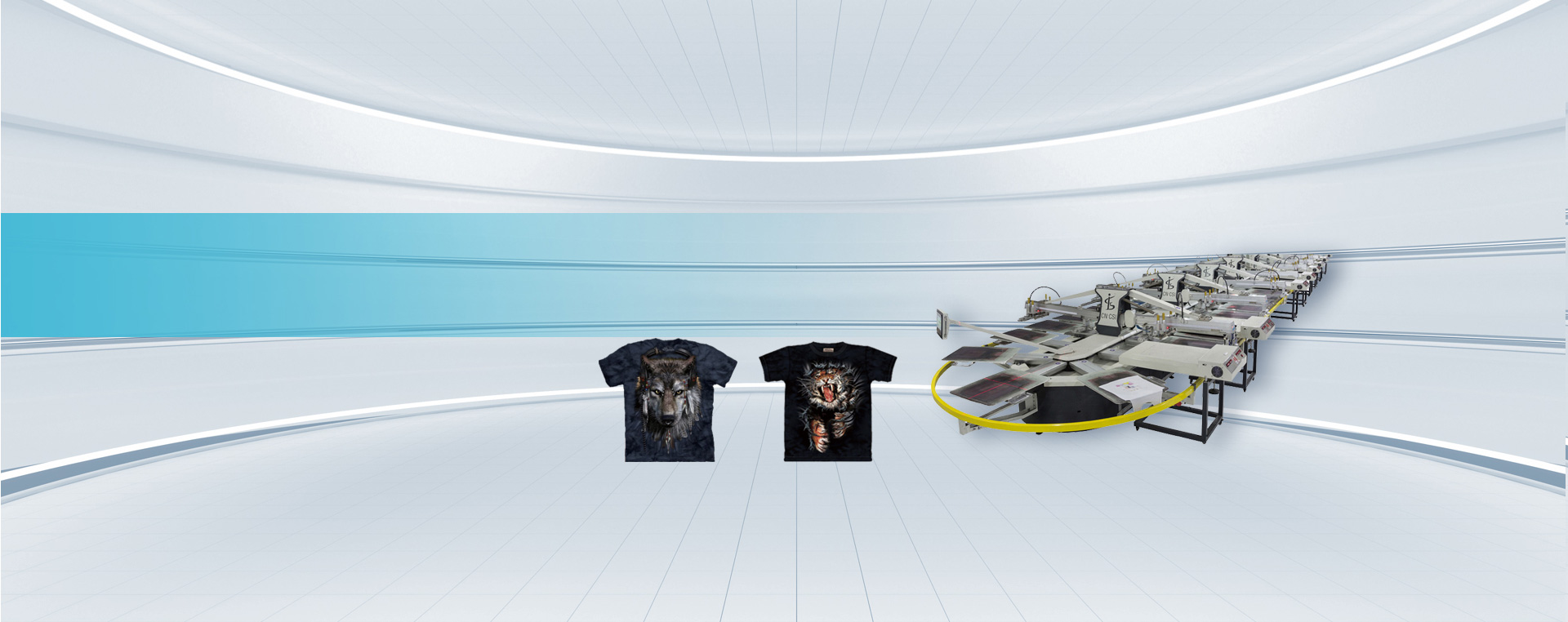 Multifunctional automatic screen printing machine