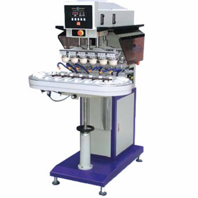 6 color pneumatic printing machine