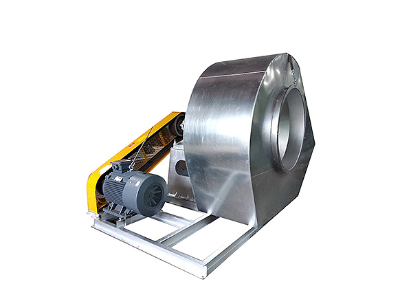 Heat insulation medium pressure fan