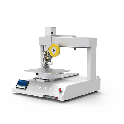 Automatic horizontal plane labeling machine